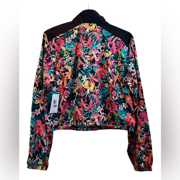 NWT Women’s Hurley Kat Printed Windbreaker Jacket Floral Pop Sz. Med. - Picture 6 of 6